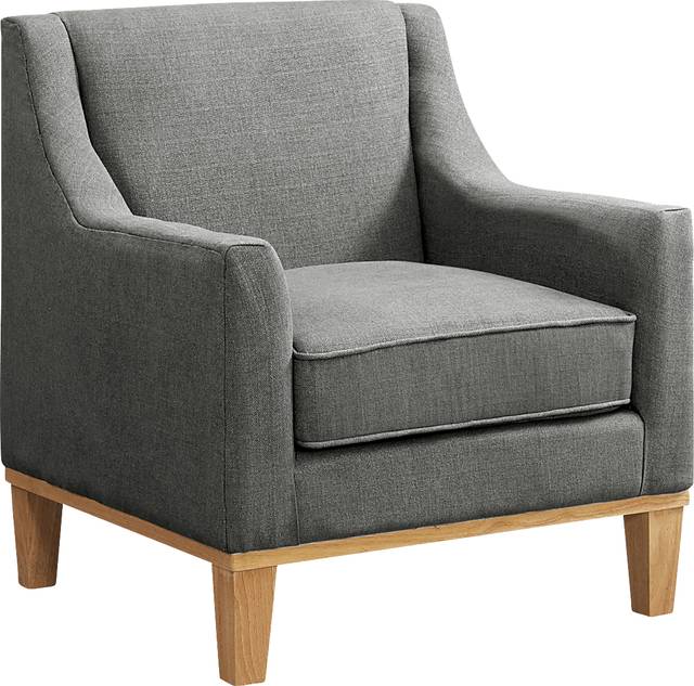 Kaali Charcoal Accent Chair - Thumbnail - Image 1