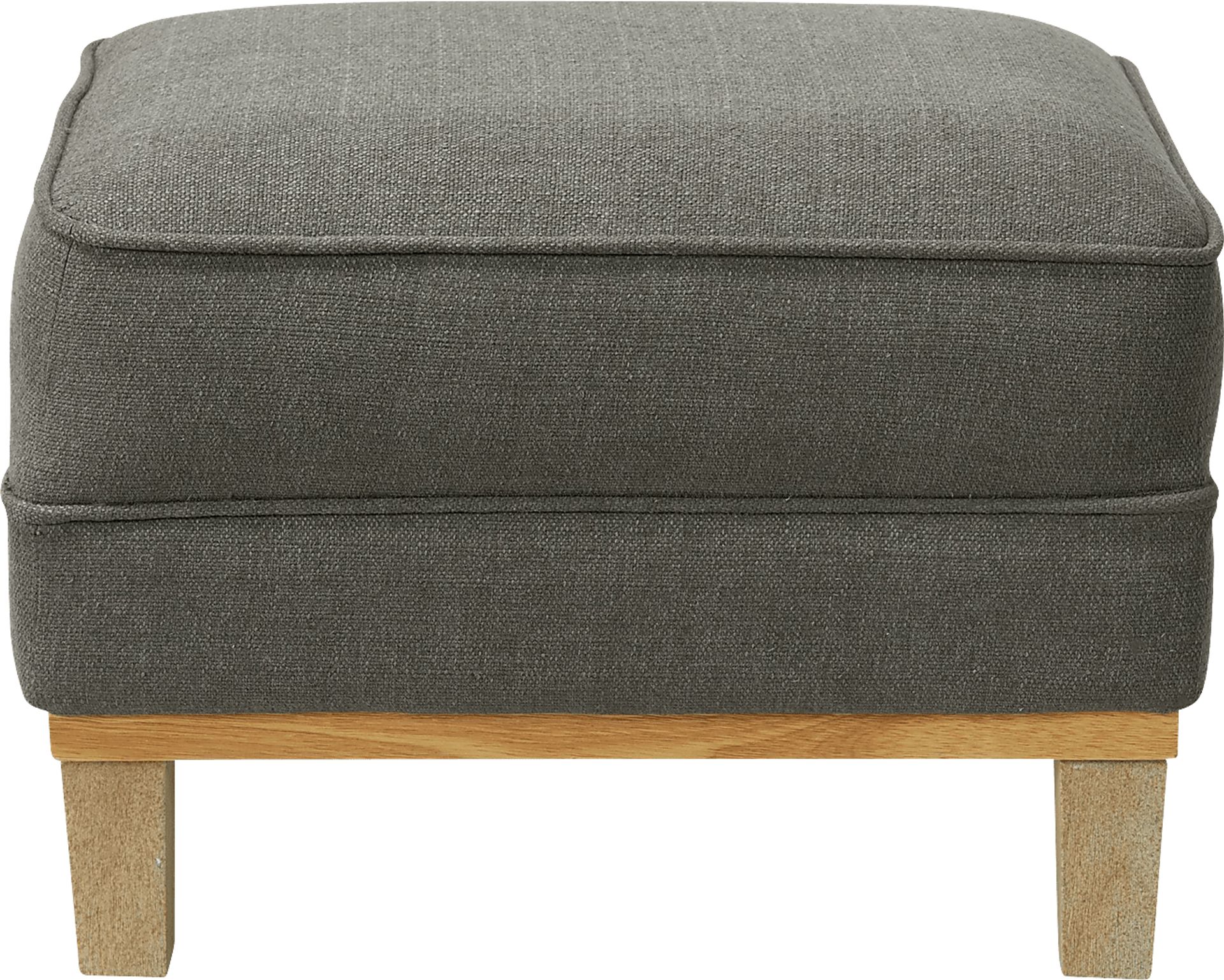 Kaali Charcoal Ottoman - Image 2