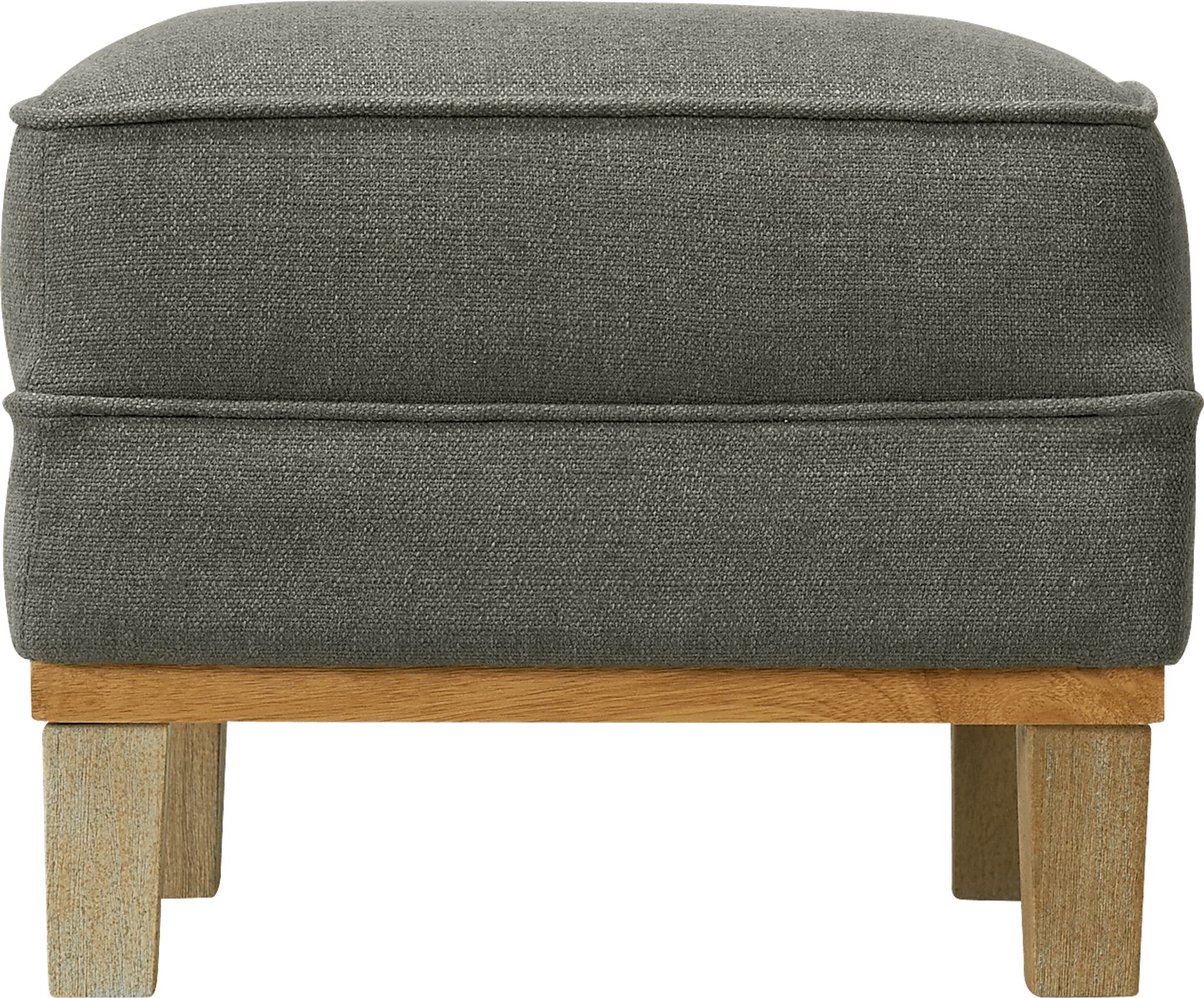 Kaali Charcoal Ottoman - Image 3