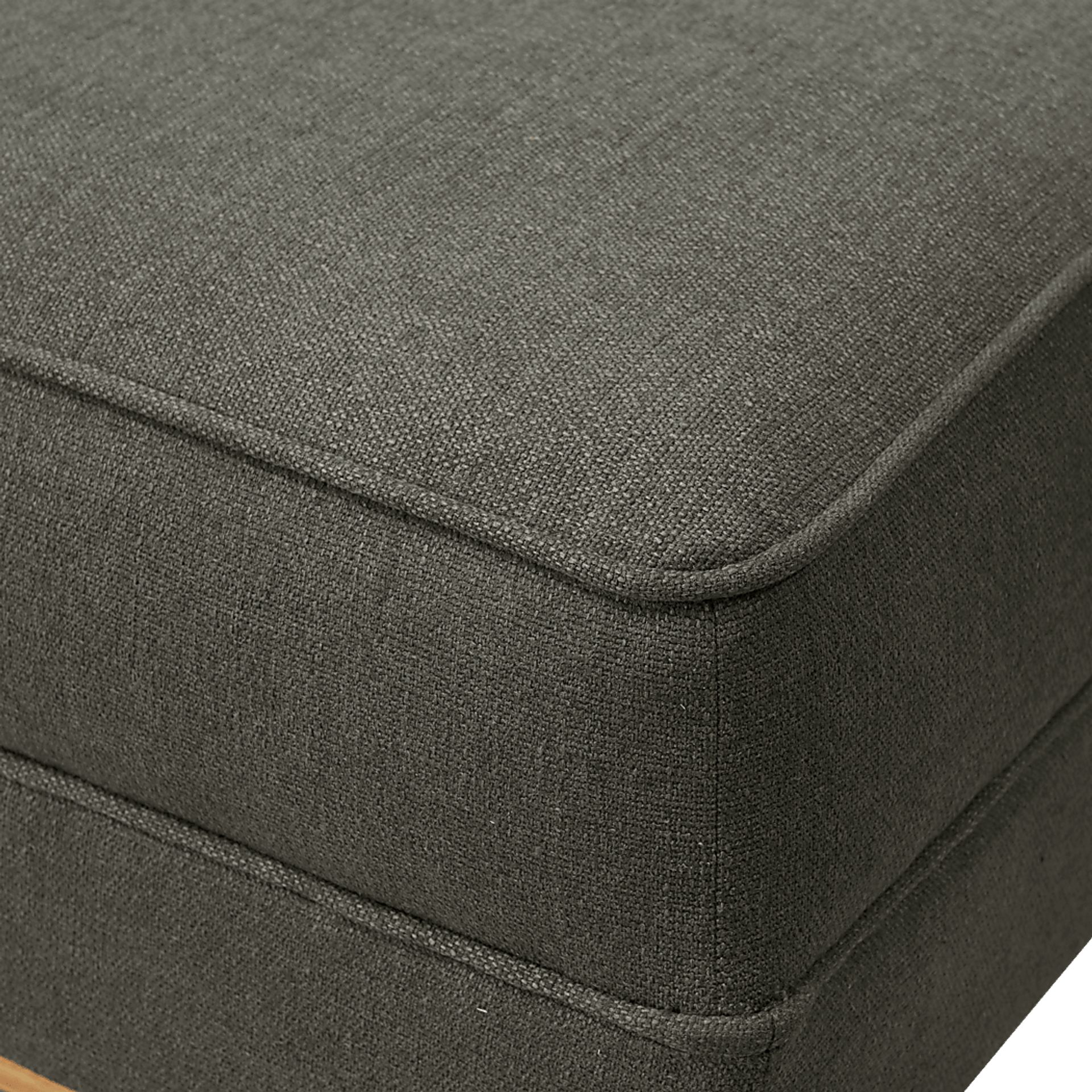 Kaali Charcoal Ottoman - Image 4