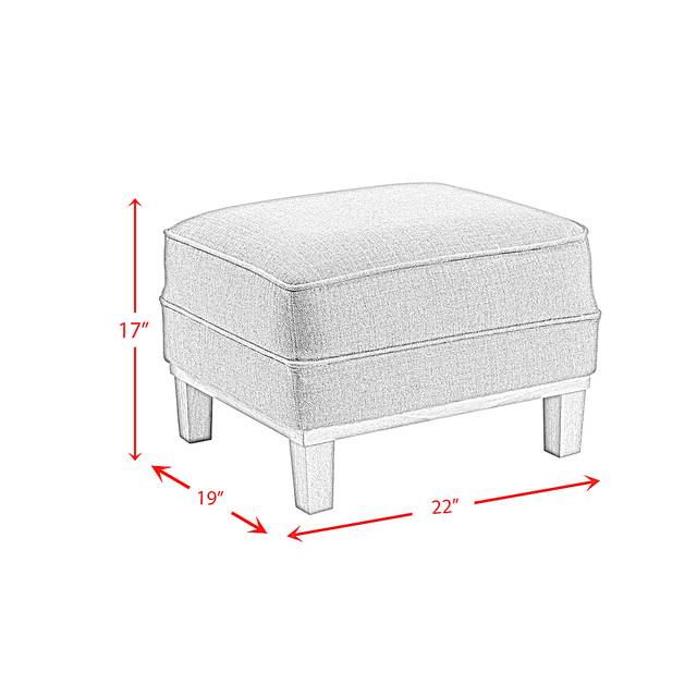 Kaali Charcoal Ottoman - Thumbnail - Image 6