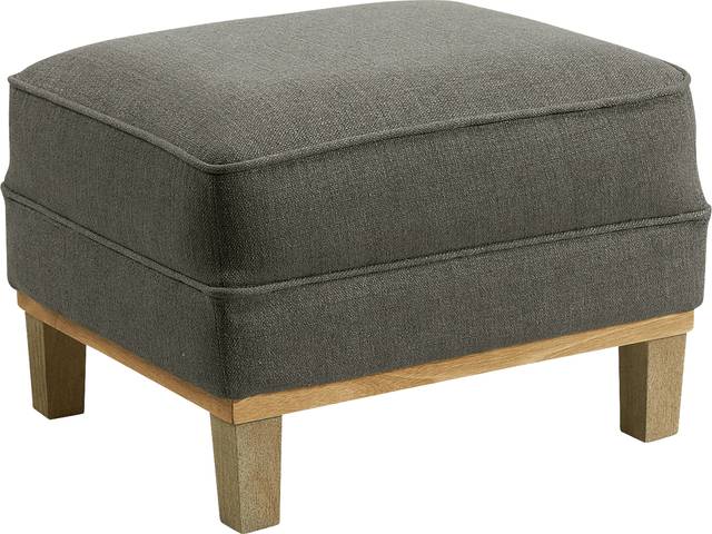 Kaali Charcoal Ottoman - Thumbnail - Image 1