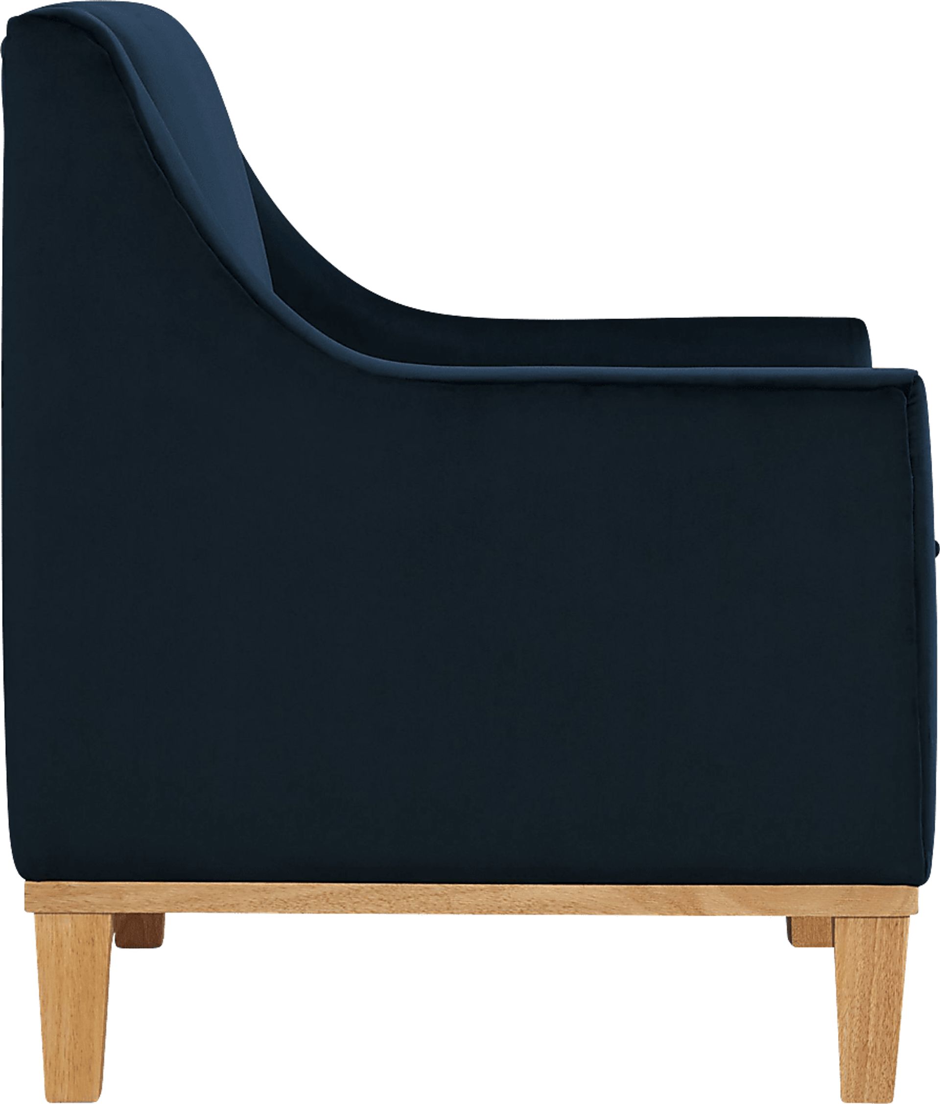 Kaali Dark Blue Accent Chair - Image 3