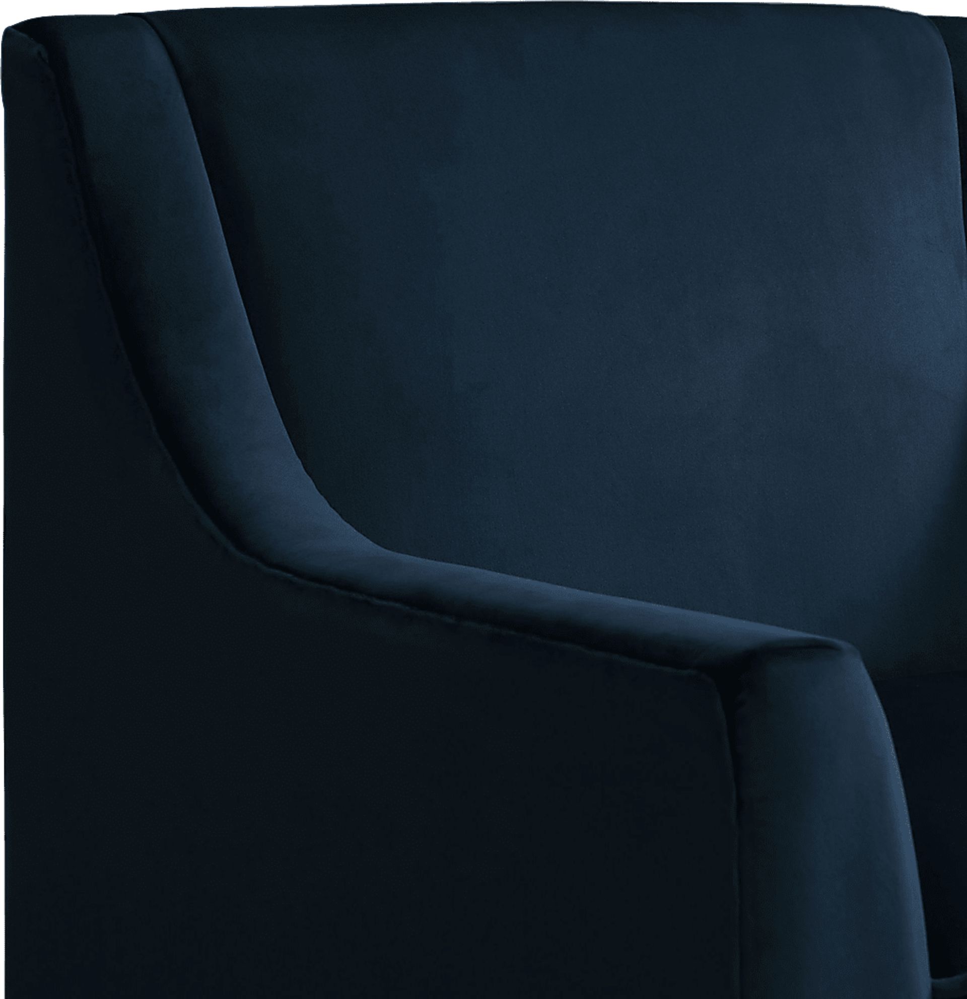 Kaali Dark Blue Accent Chair - Image 5