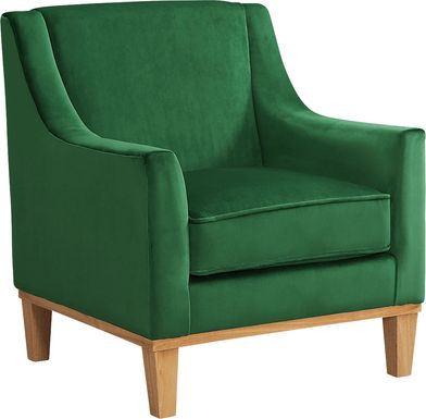 Kaali Green Accent Chair