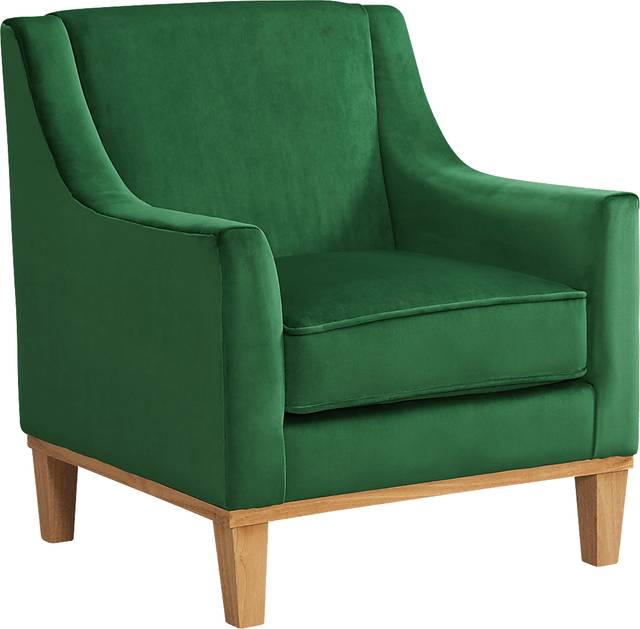 Kaali Green Accent Chair - Thumbnail - Image 1