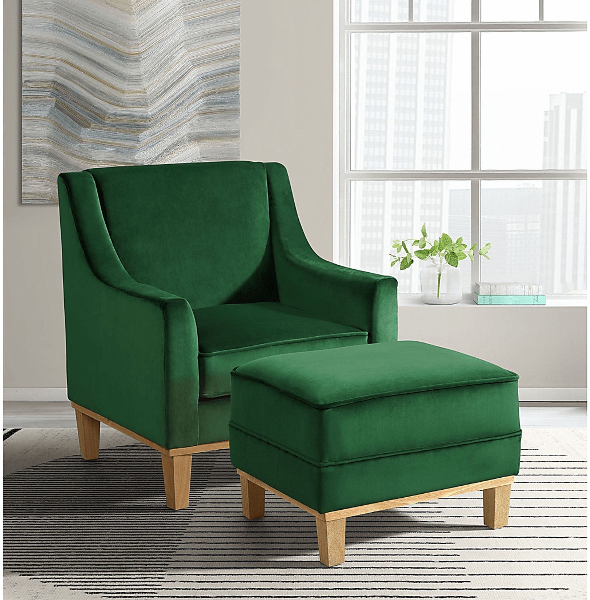 Kaali Green Ottoman - Image 5