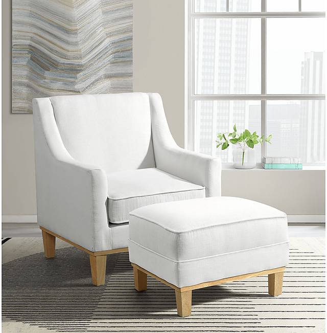 Kaali Ivory Accent Chair - Thumbnail - Image 8