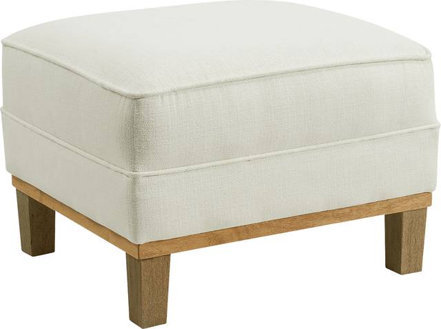 Kaali Ivory Ottoman - Thumbnail - Image 1