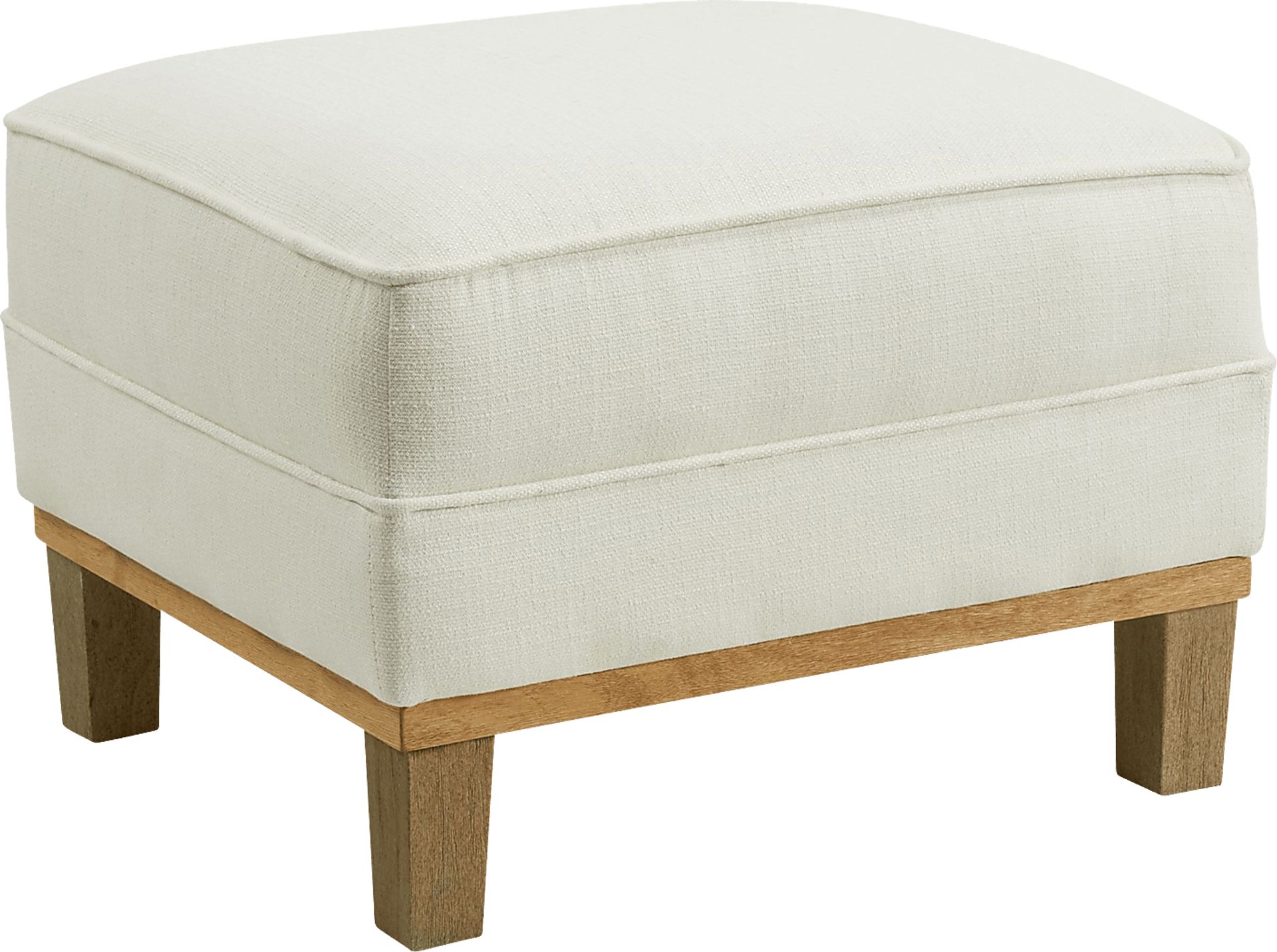Kaali Ivory Ottoman - Image 1