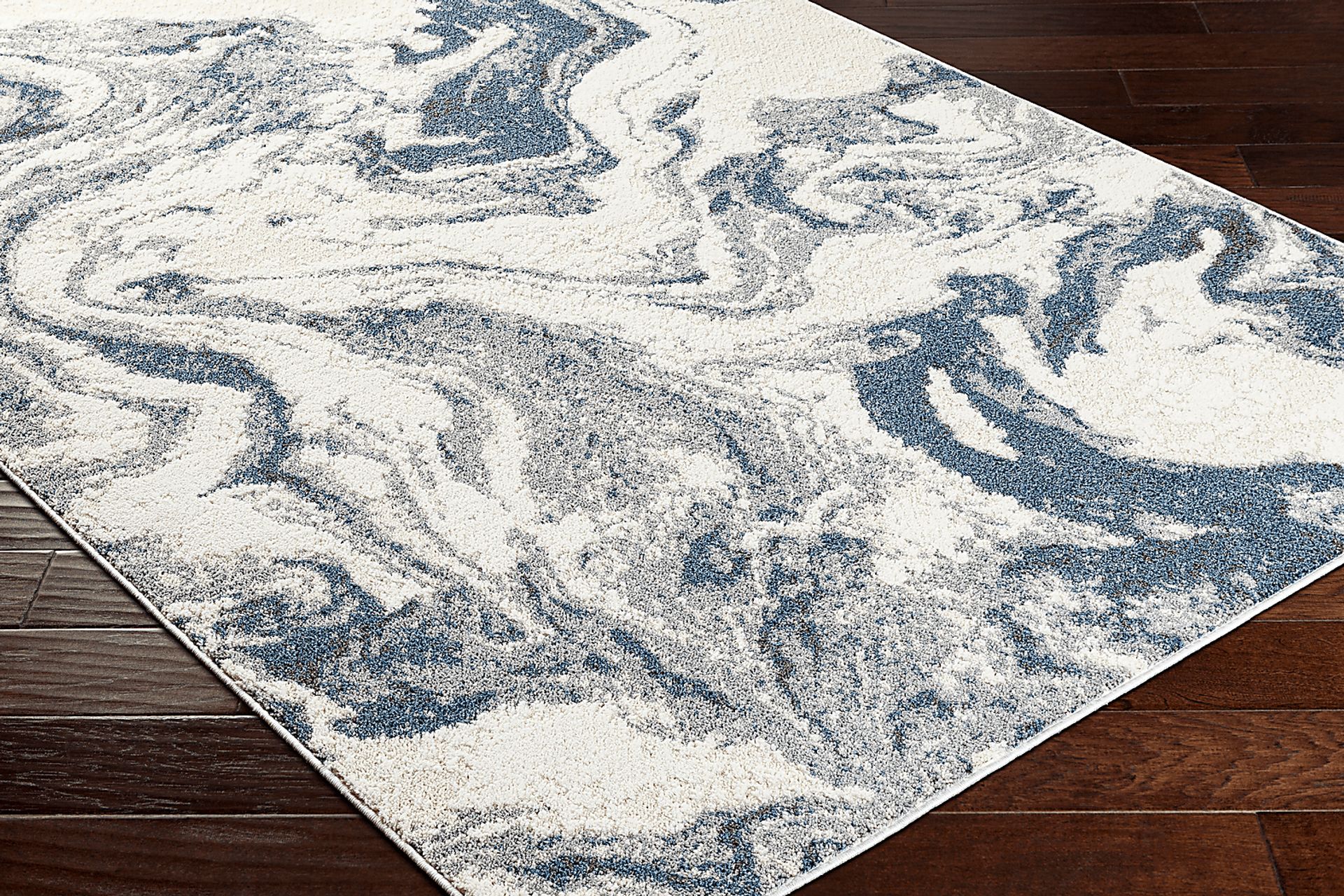Kabarri Blue 5'3 x 7' Area Rug - Image 6