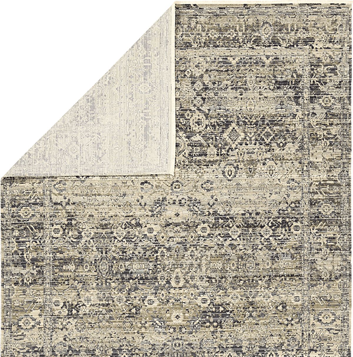 Kabeda Khaki Beige,Brown Outdoor Rug | Rooms to Go