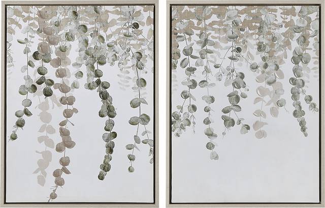 Kabedi Green Wall Decor, Set of 2 - Thumbnail - Image 1