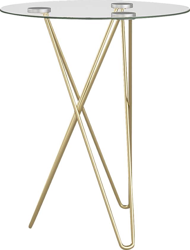 Kabee Clear End Table - Thumbnail - Image 1