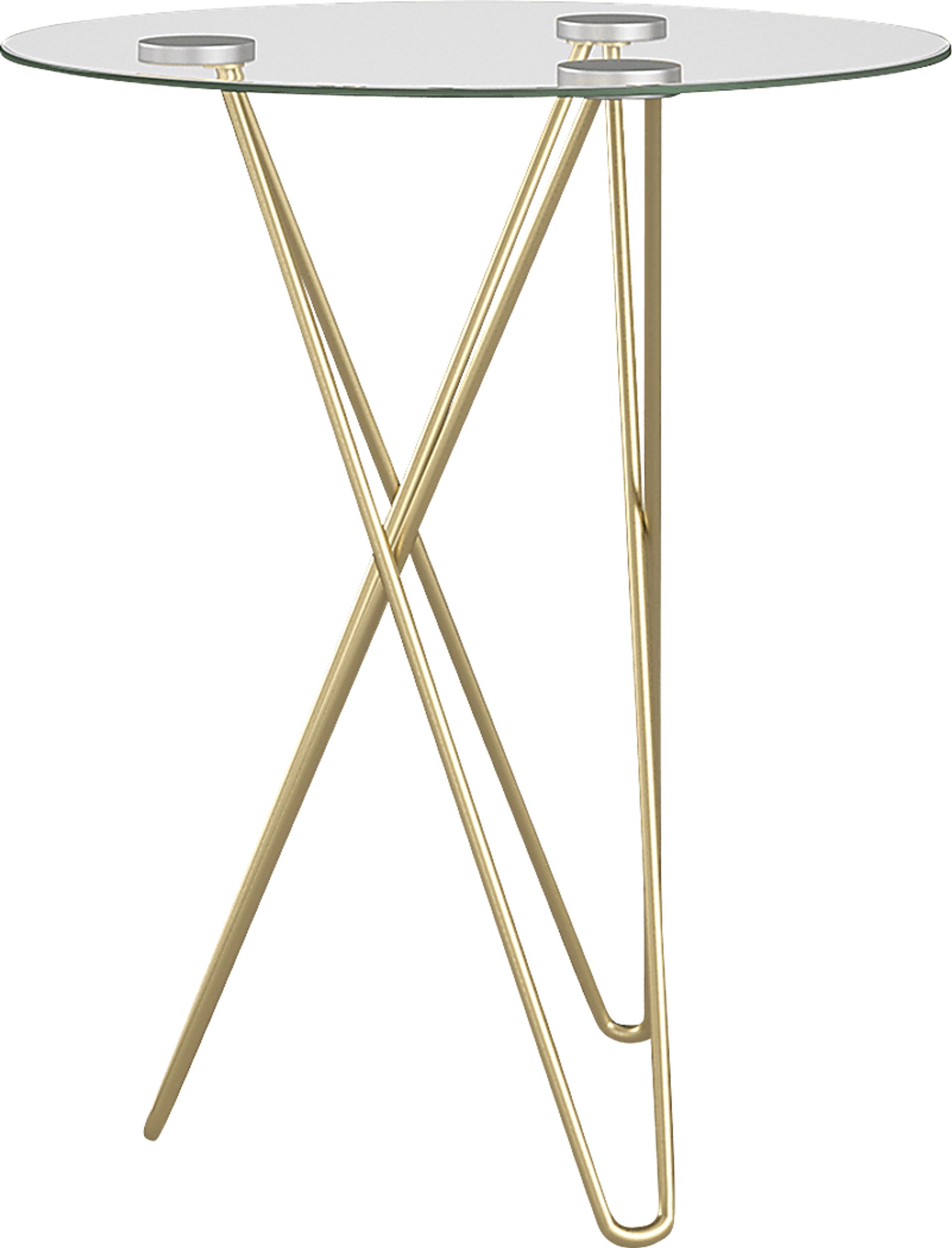 Kabee Clear End Table - Image 1