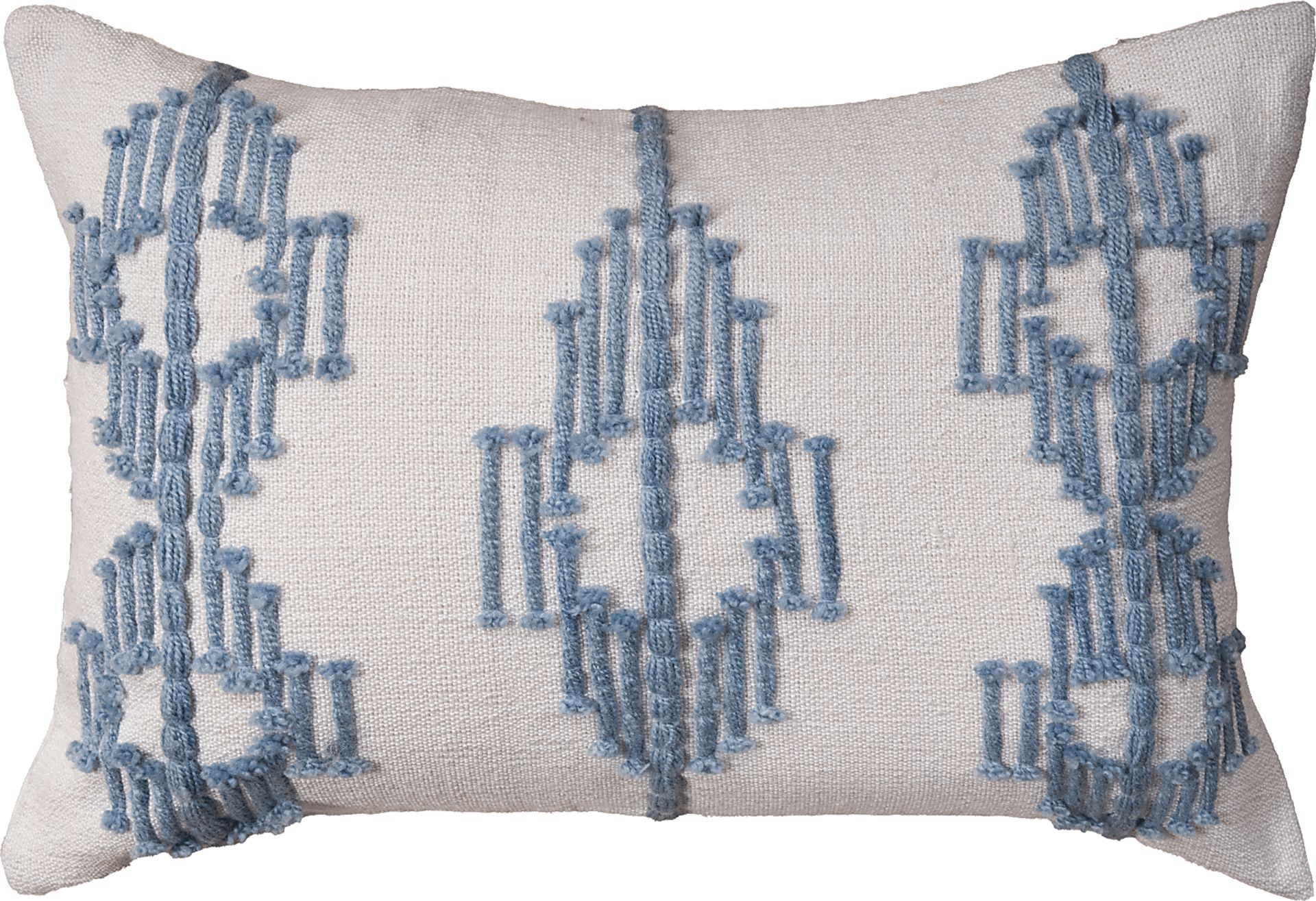 Kabin Blue Indoor/Outdoor Accent Pillow - Image 1