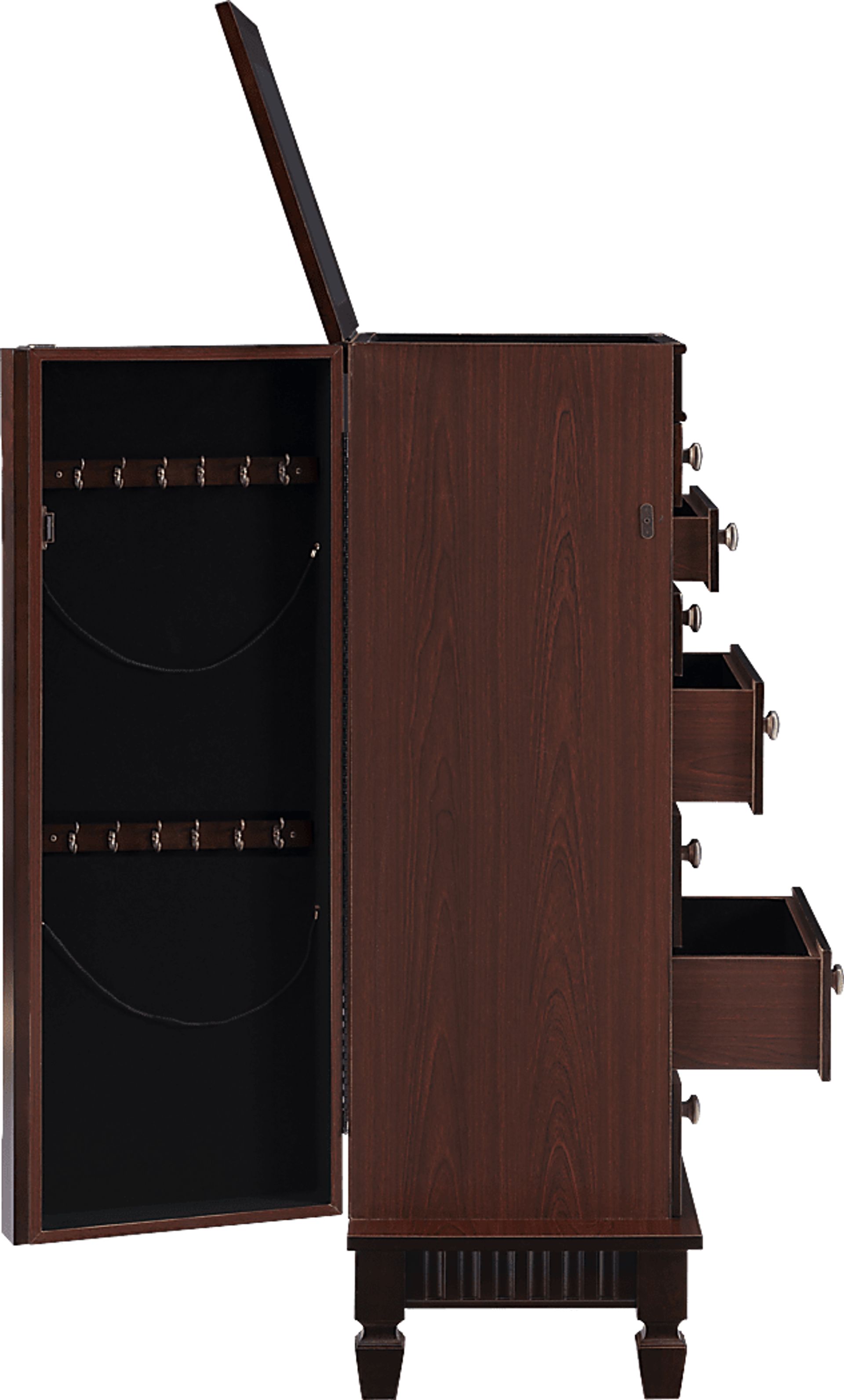 Kabrawa Brown Jewelry Armoire - Image 10
