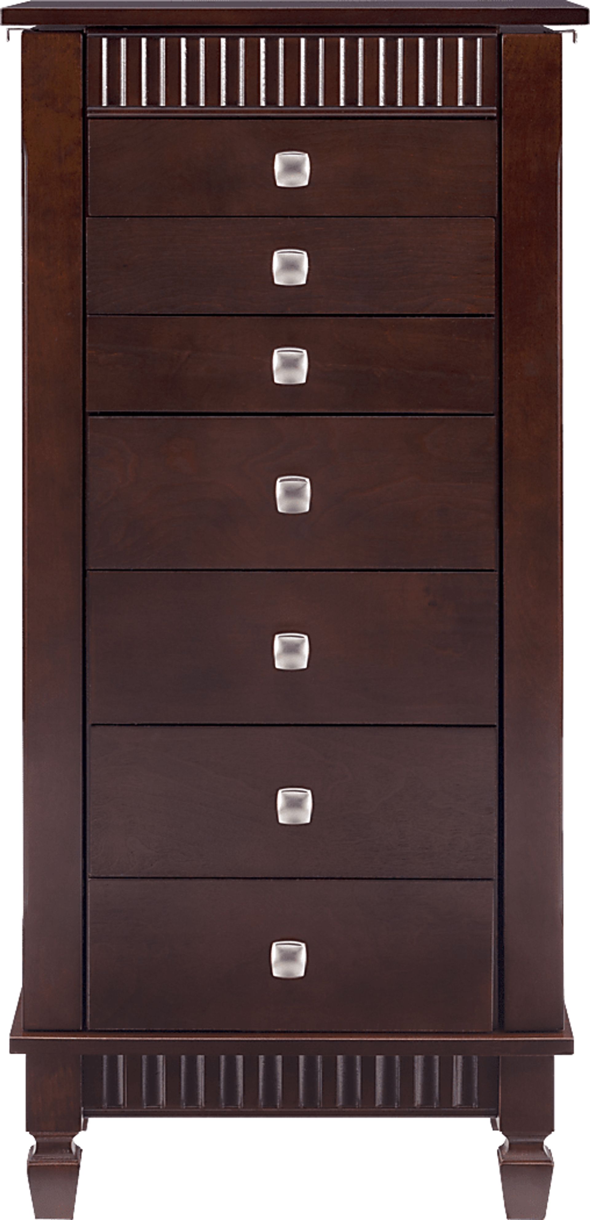 Kabrawa Brown Jewelry Armoire - Image 4