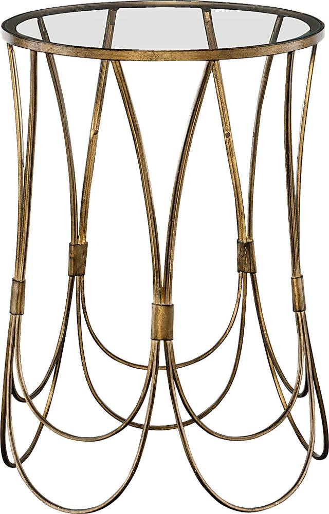 Kachina Gold Accent Table - Thumbnail - Image 1