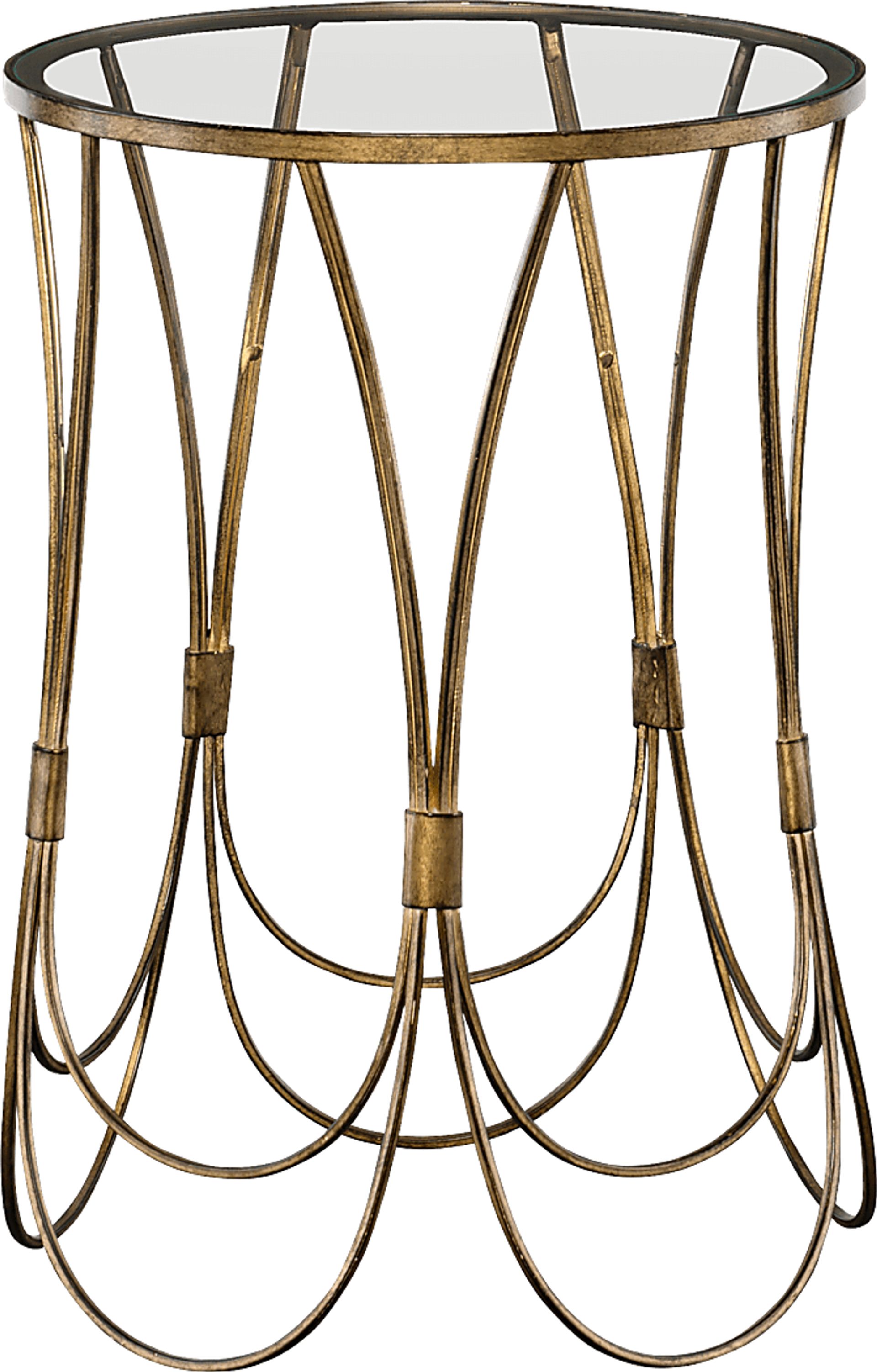 Kachina Gold Accent Table - Image 1