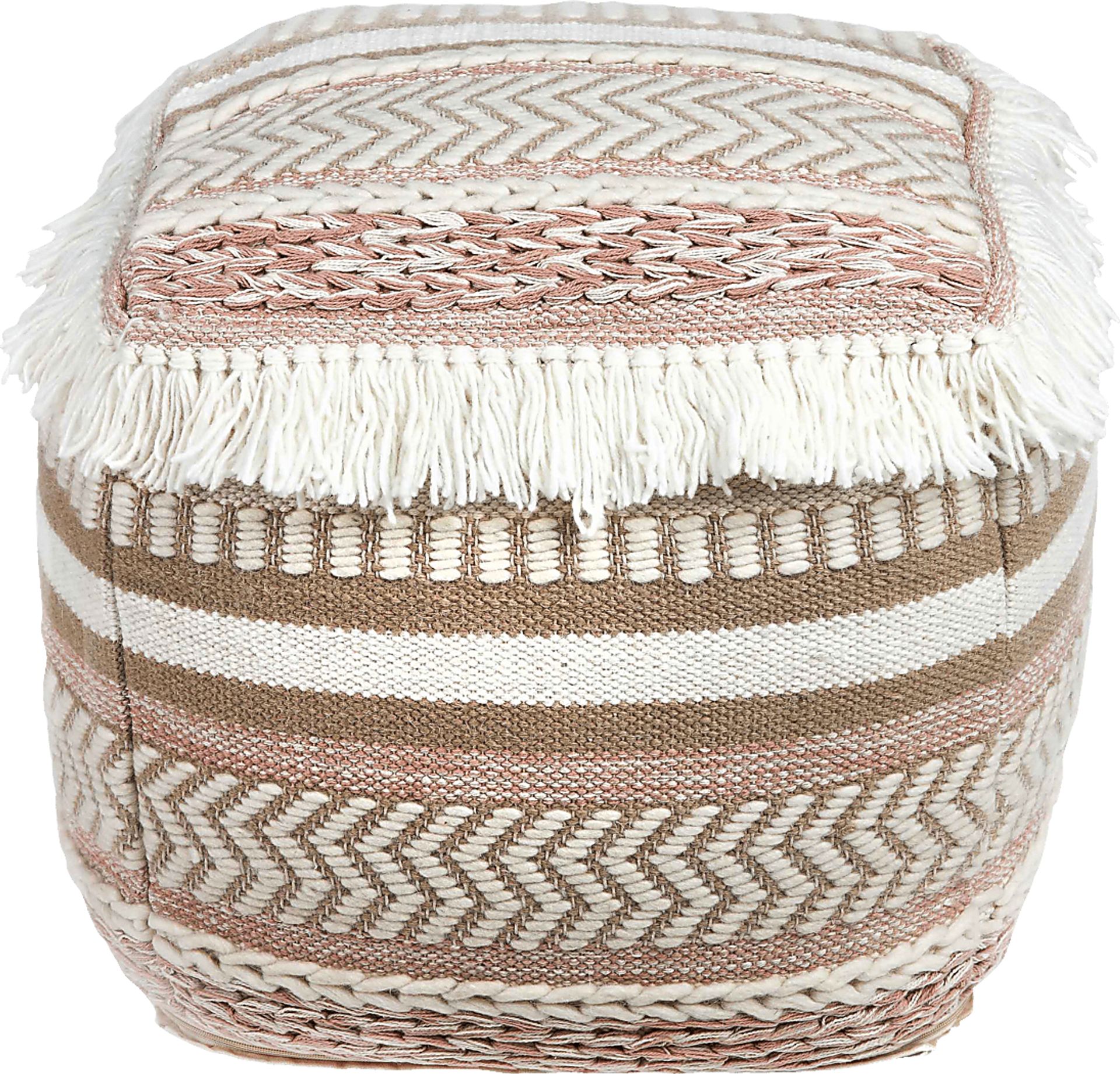 Kadea Pink Pouf - Image 2