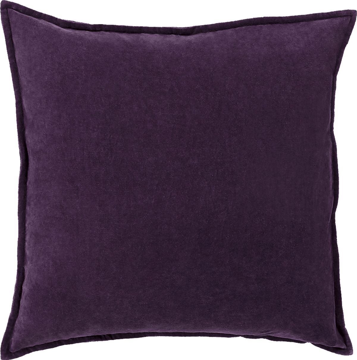 Solid Purple Accent Pillows