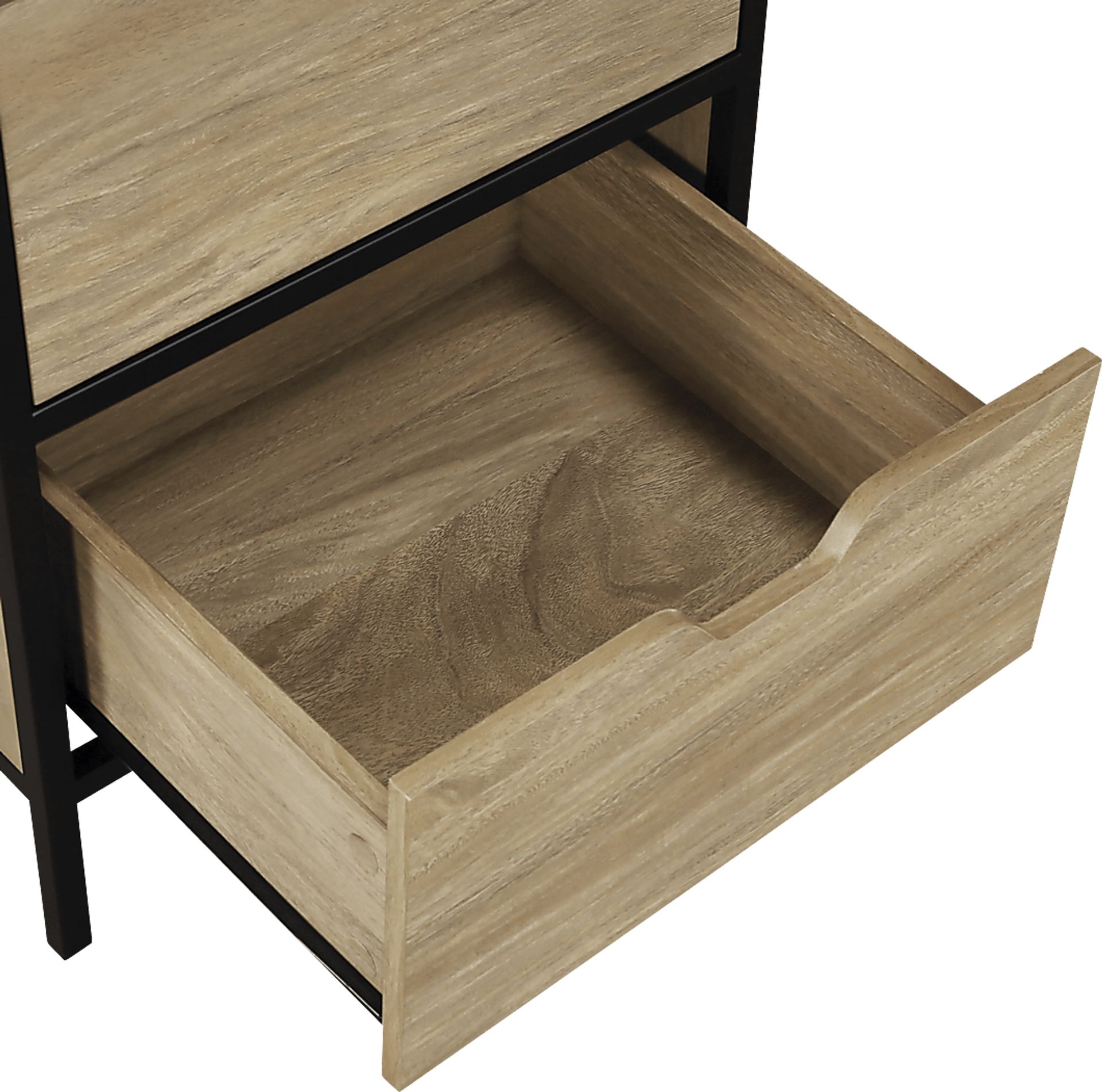 Kadi Brown File Cabinet - Image 4