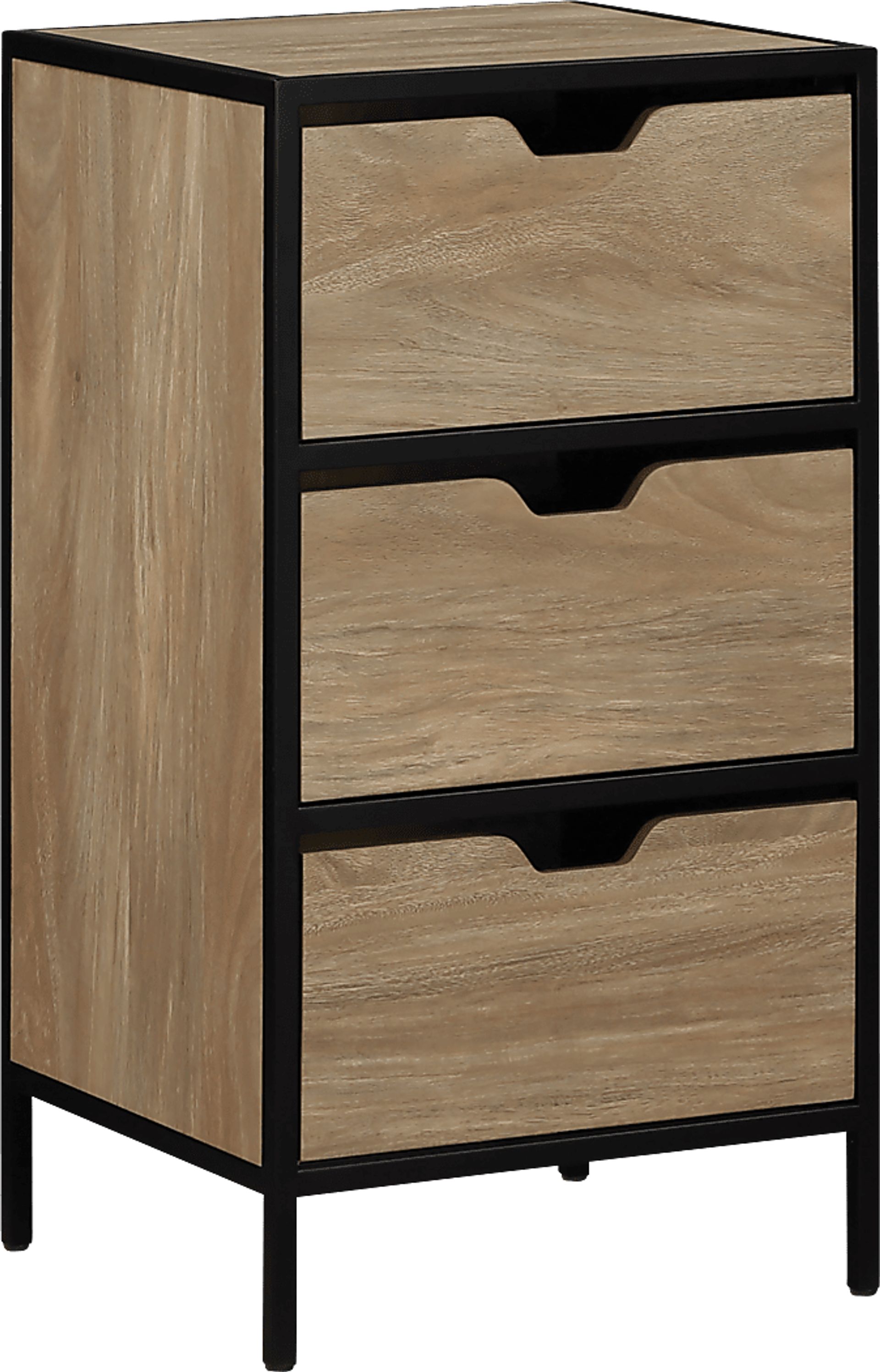 Kadi Brown File Cabinet - Image 1