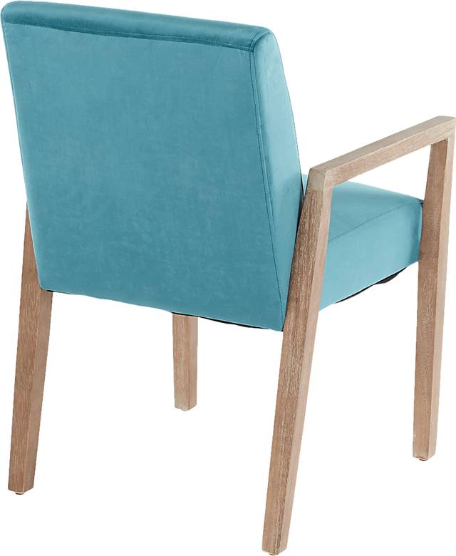Kadleston II Blue Arm Chair, Set of 2 - Thumbnail - Image 4