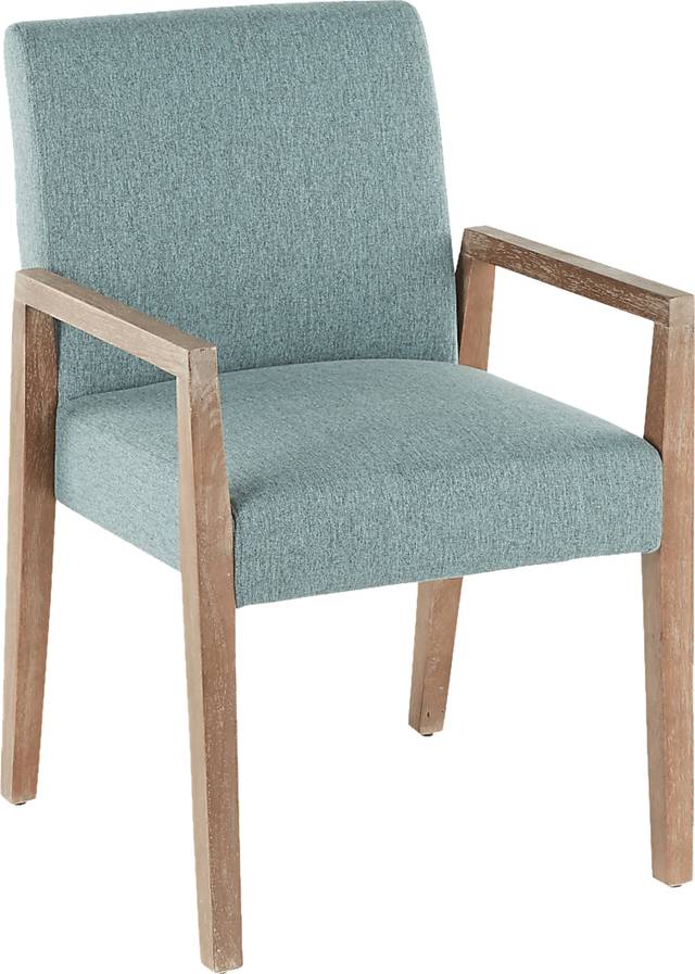 Kadleston II Teal Arm Chair, Set of 2 - Thumbnail - Image 2