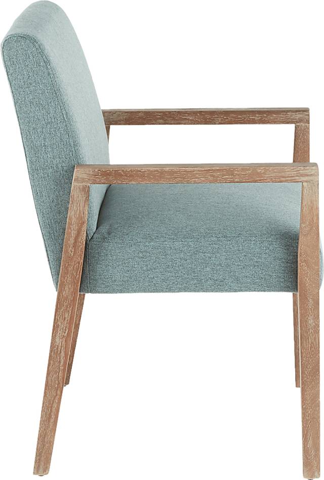 Kadleston II Teal Arm Chair, Set of 2 - Thumbnail - Image 3