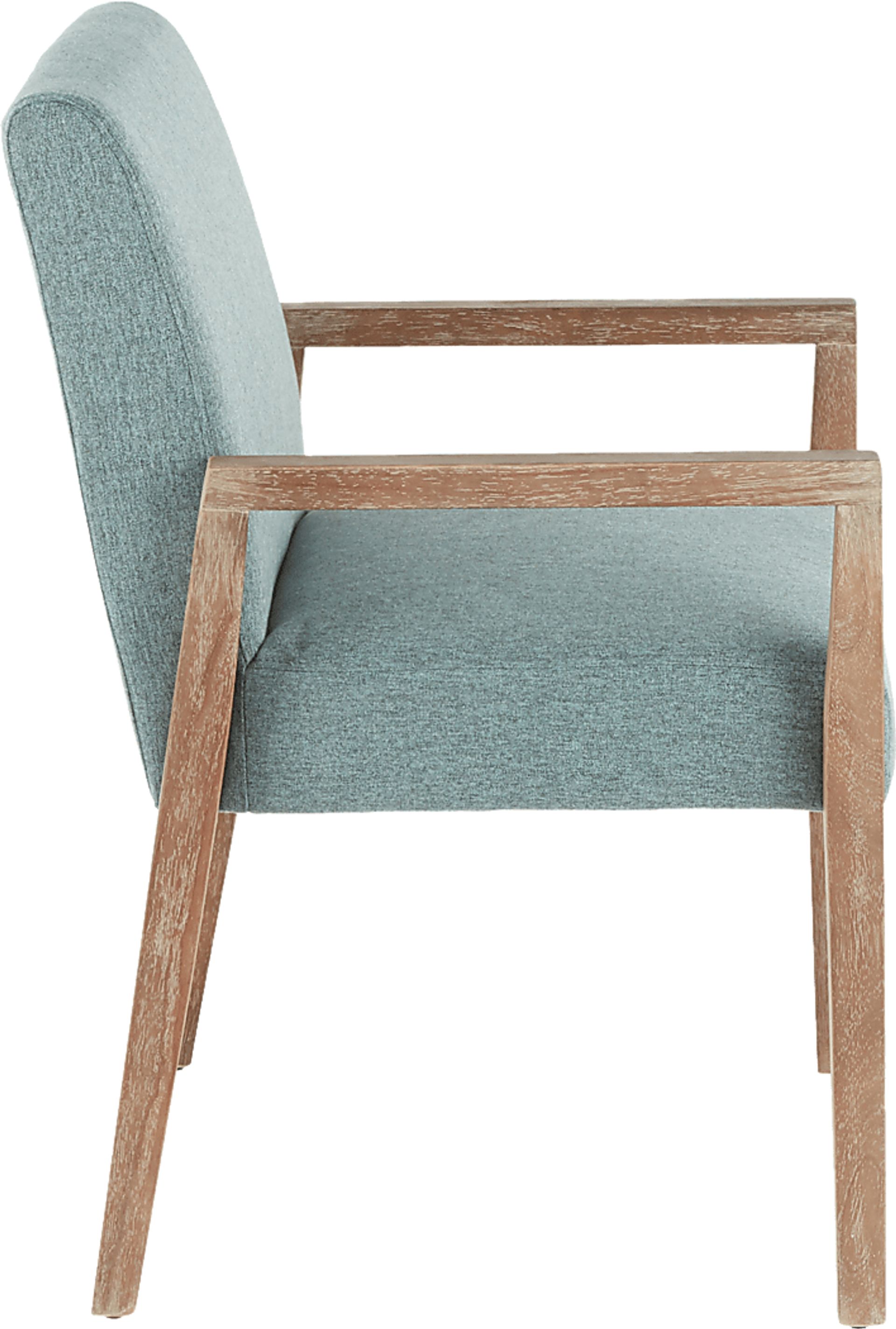 Kadleston II Teal Arm Chair, Set of 2 - Image 3