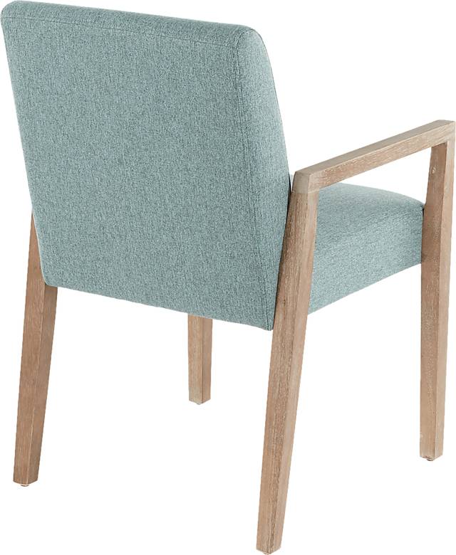 Kadleston II Teal Arm Chair, Set of 2 - Thumbnail - Image 4