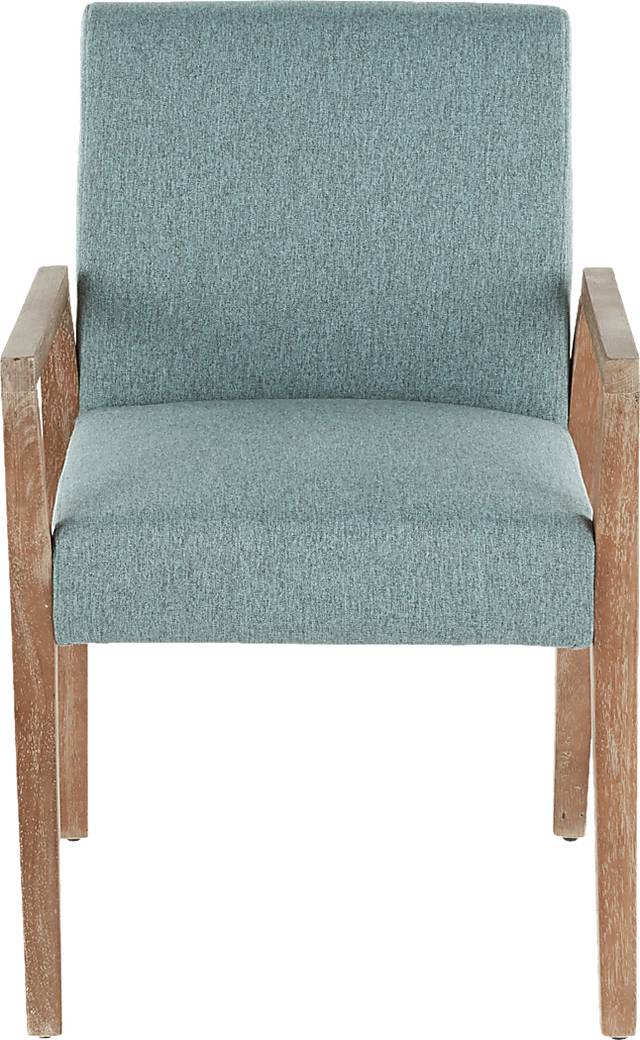 Kadleston II Teal Arm Chair, Set of 2 - Thumbnail - Image 6