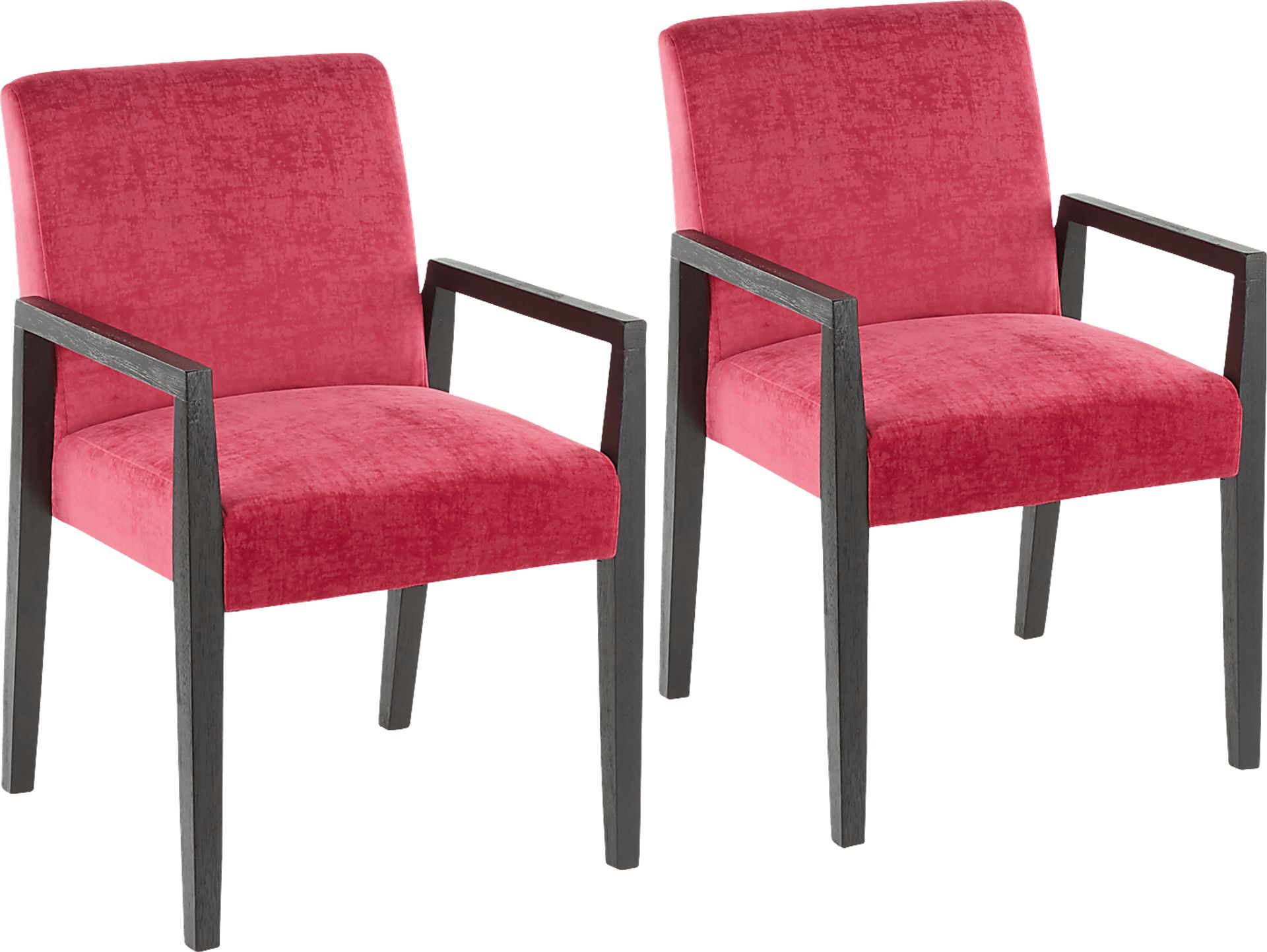 Kadleston Pink Arm Chair, Set of 2 - Image 1