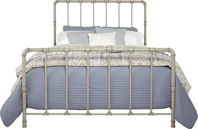 Kady Gray King Bed - Thumbnail - Image 1