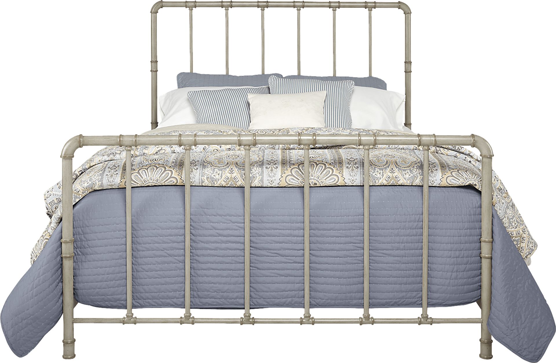 Kady Gray King Bed - Image 1