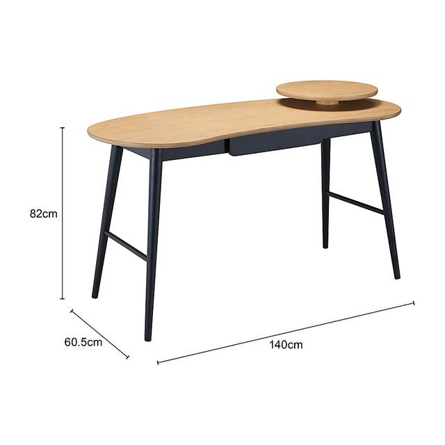 Kadyrova Brown Desk - Thumbnail - Image 3