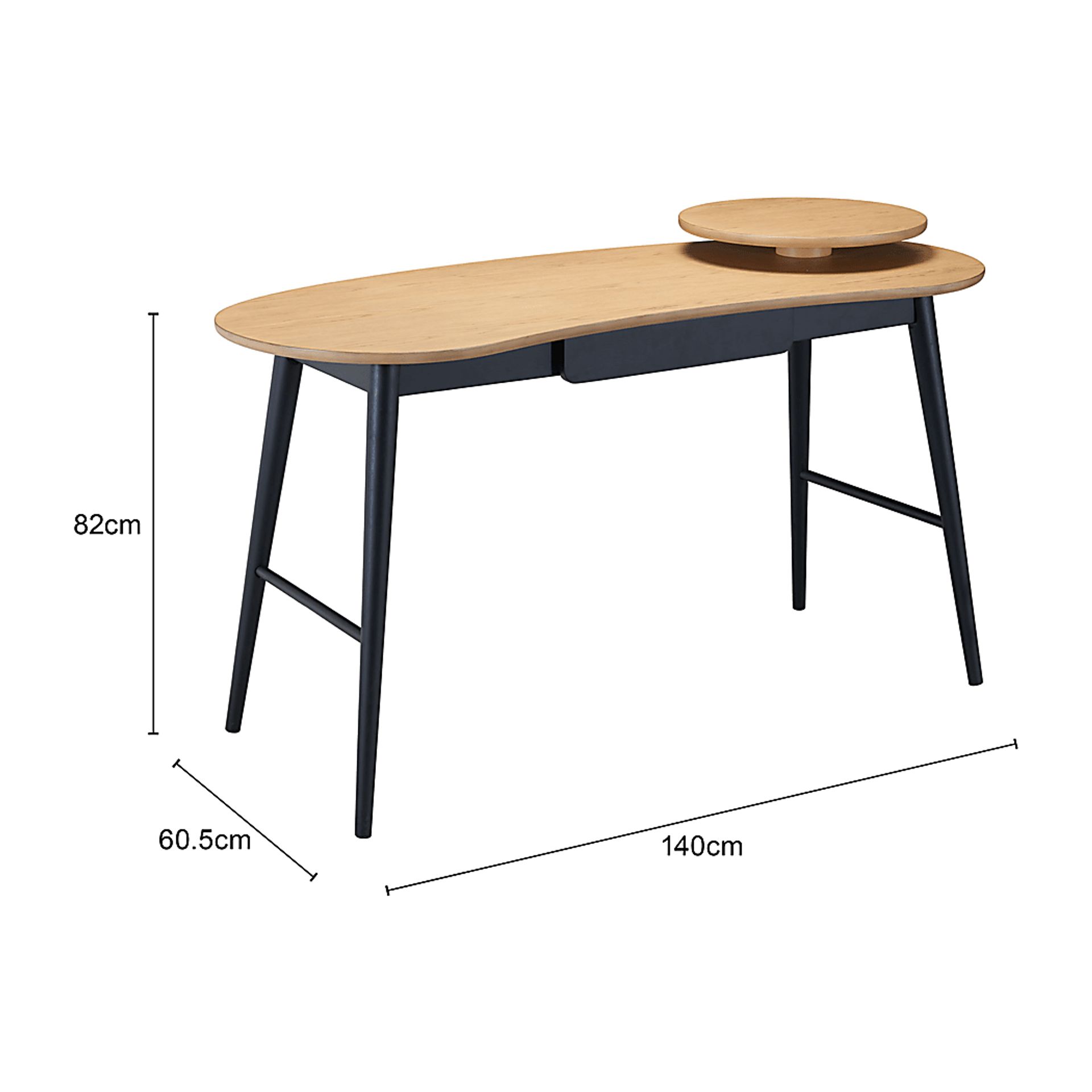 Kadyrova Brown Desk - Image 3