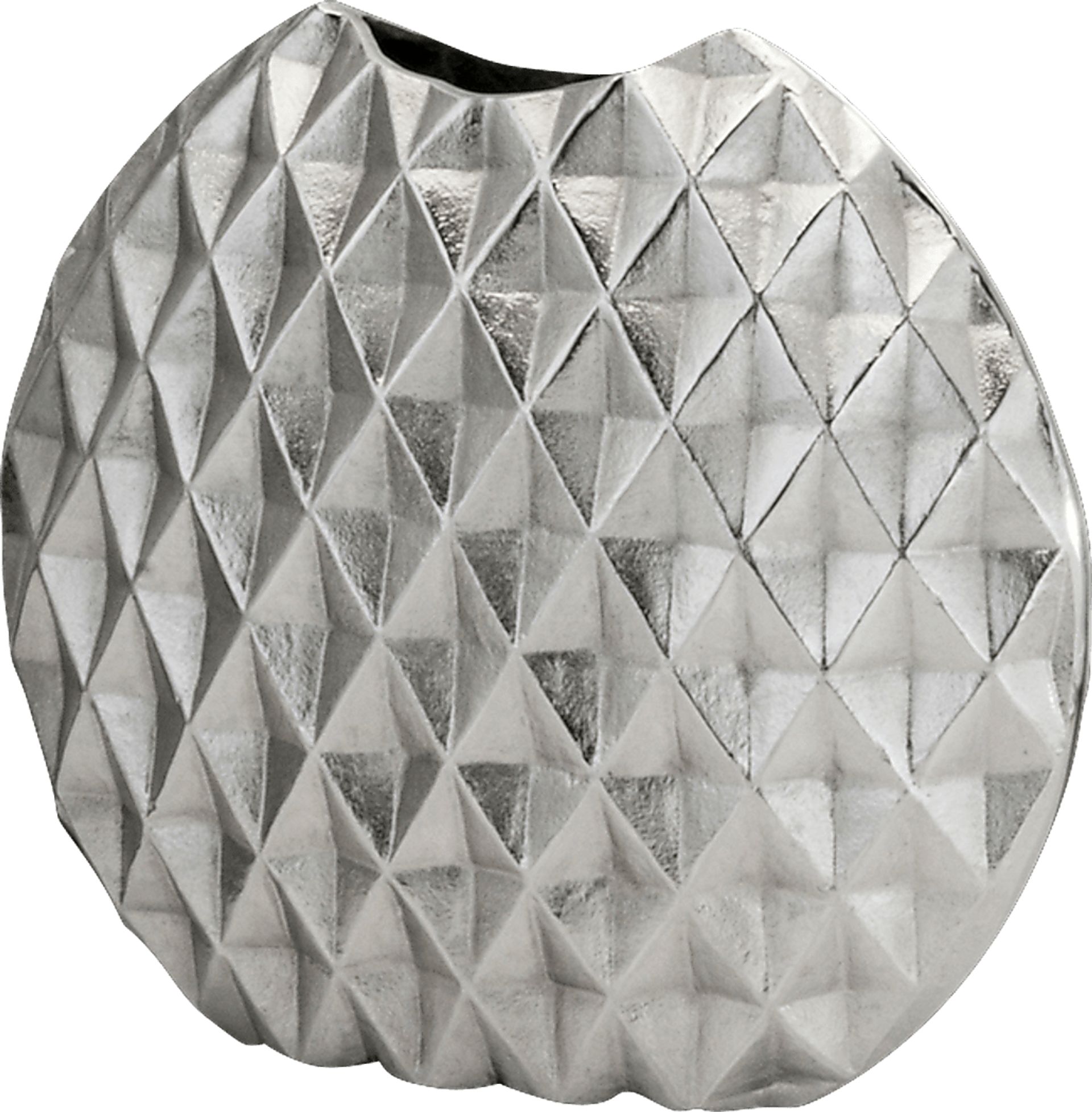 Kael Silver Medium Vase - Image 1
