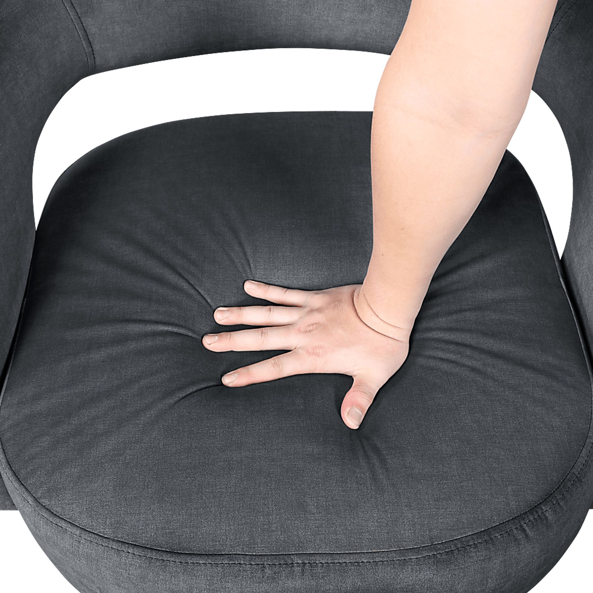 Kaela Drak Gray Accent Chair - Image 5