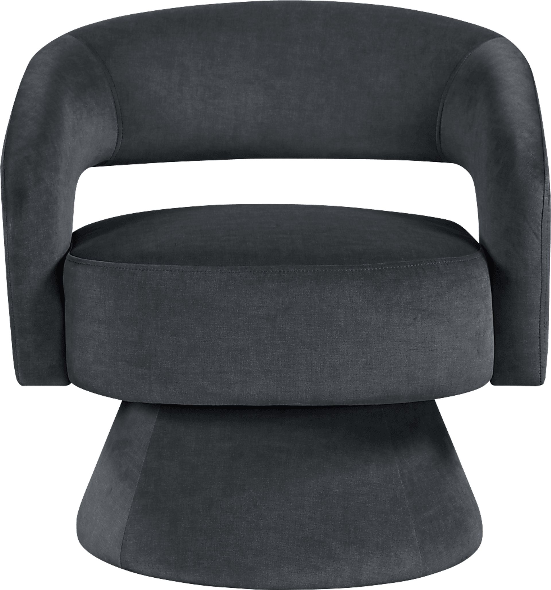 Kaela Drak Gray Accent Chair - Image 6