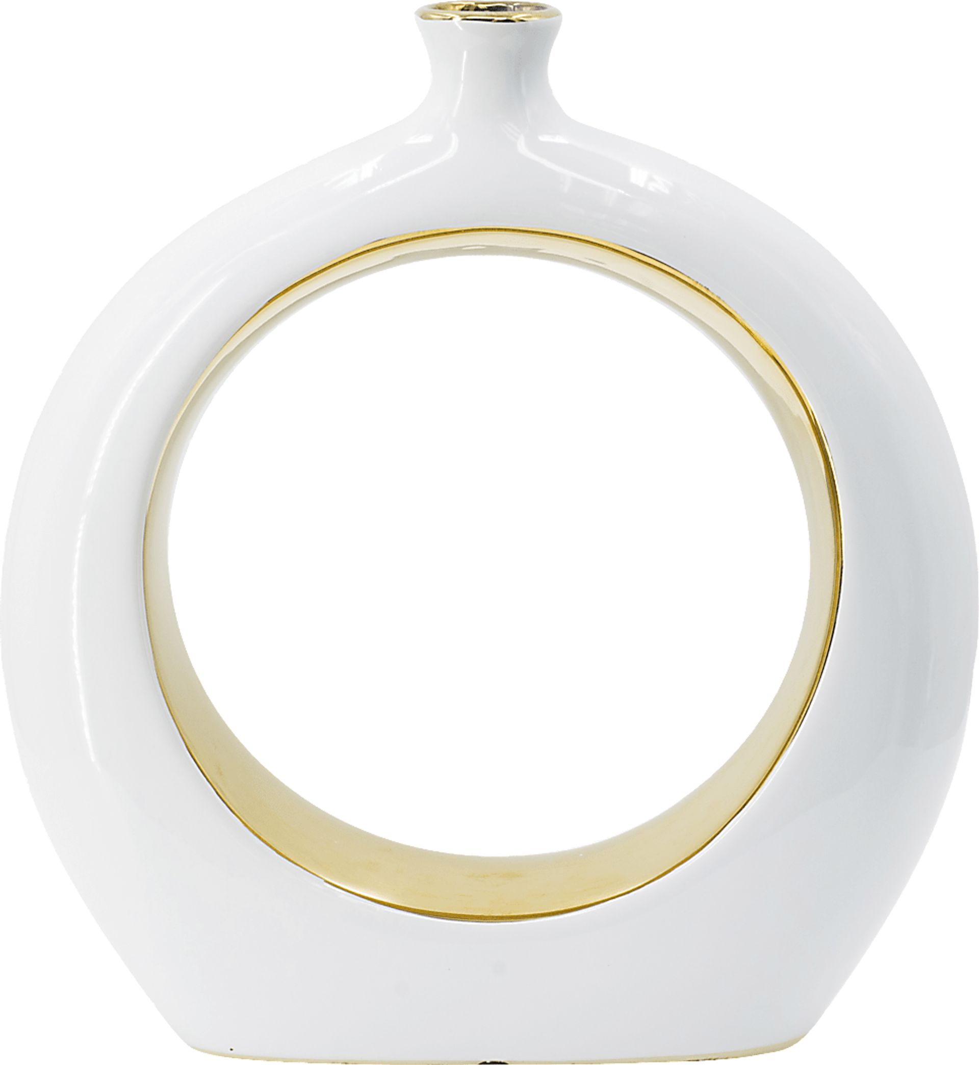 Kaeleen I White Vase - Image 1