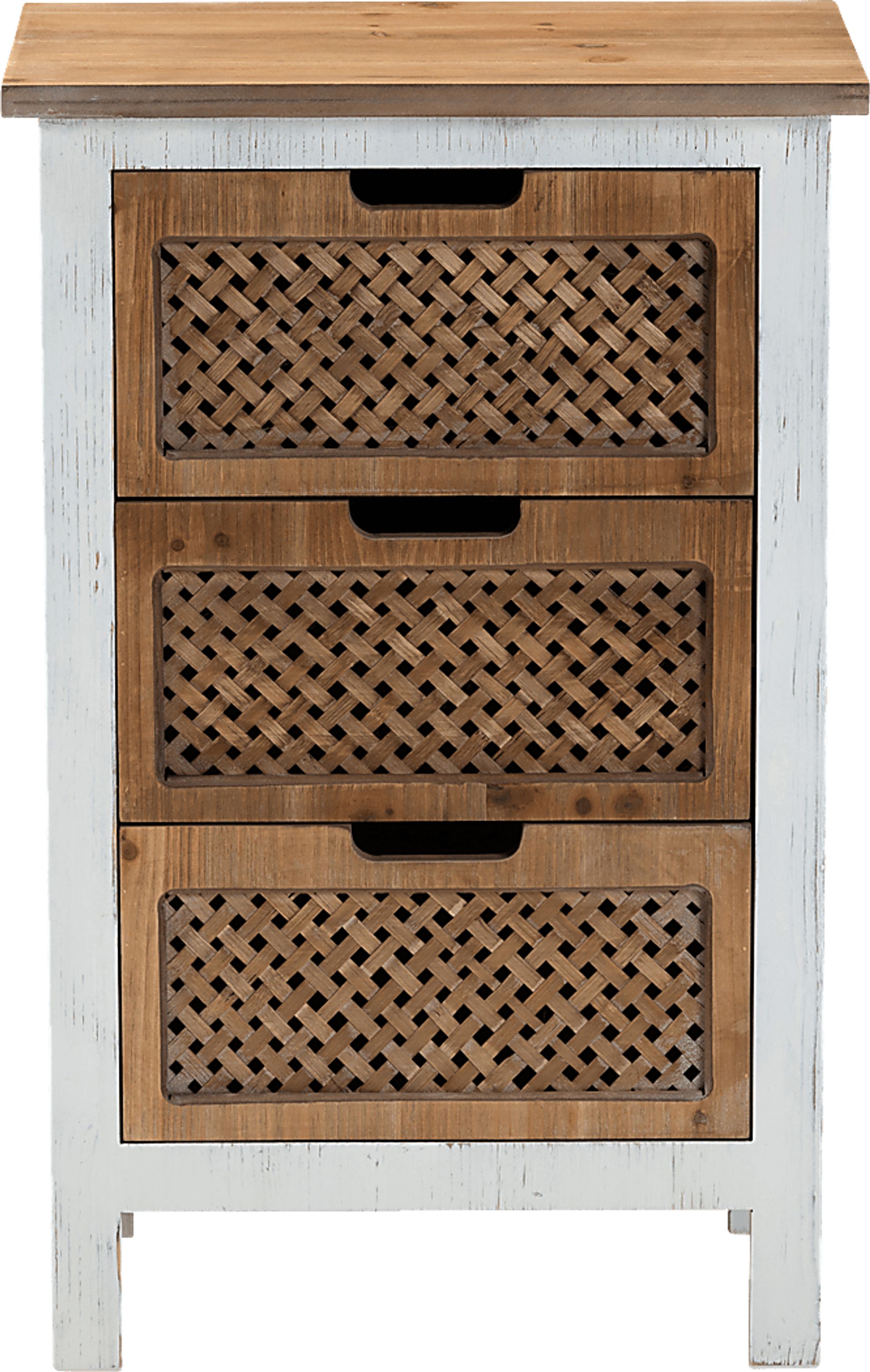 Kaen White Oak Accent Cabinet - Image 3