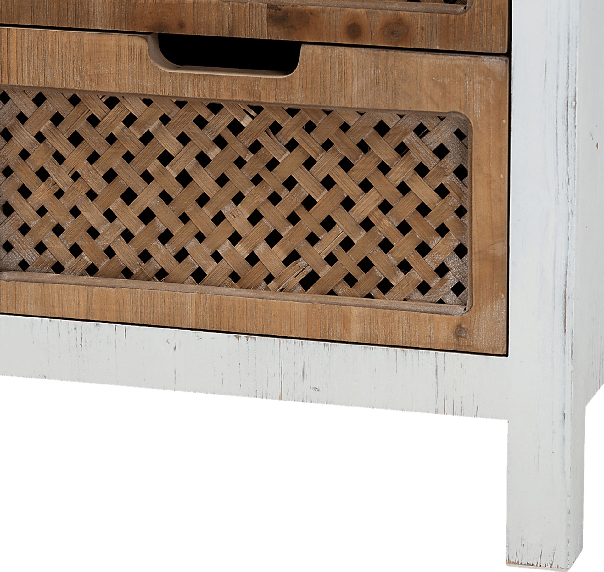 Kaen White Oak Accent Cabinet - Image 5