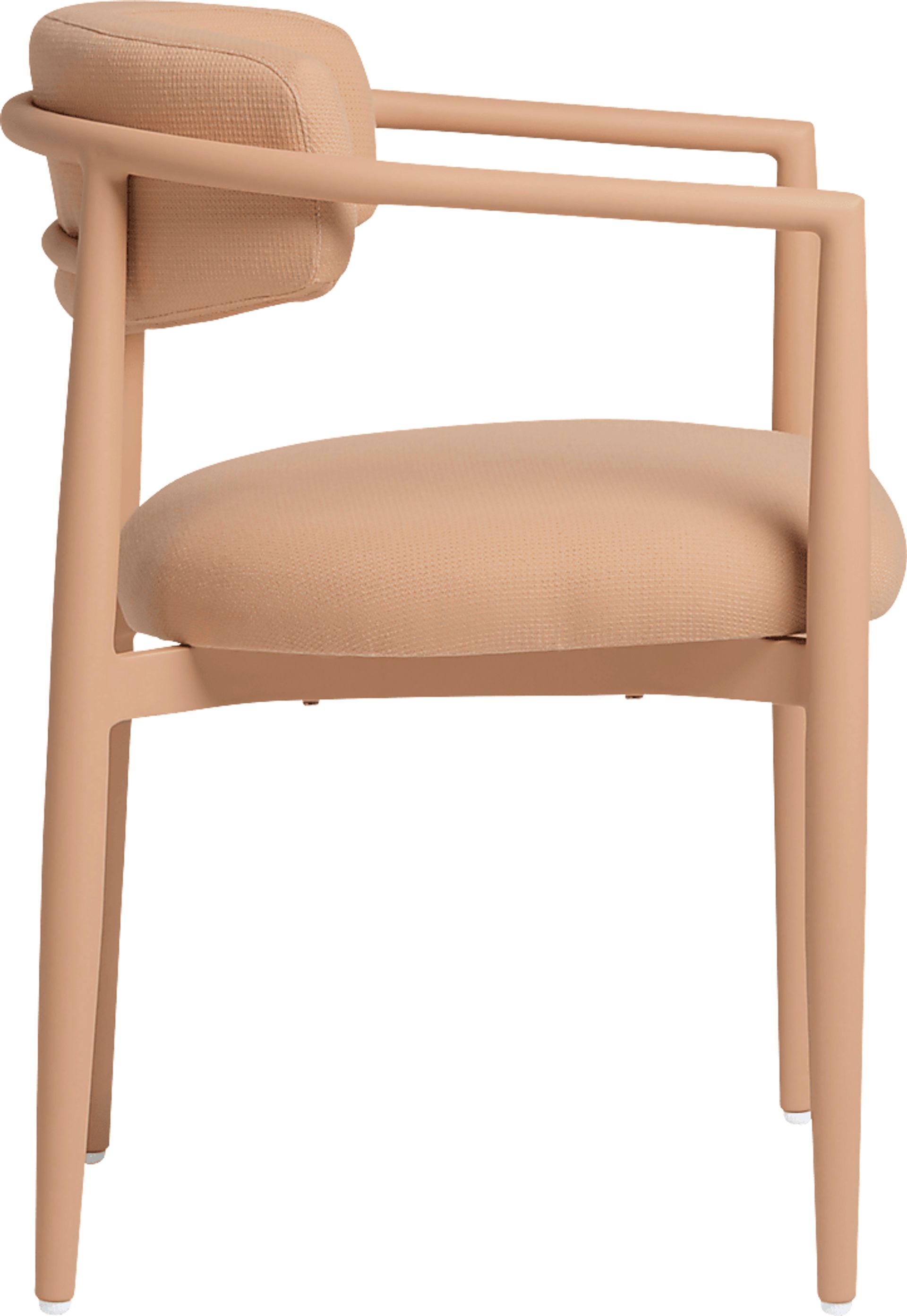 Kahai Peach Outdoor Side Chair - Image 4