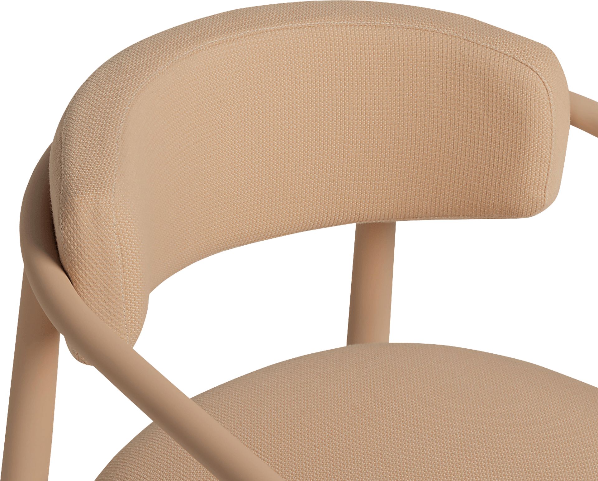 Kahai Peach Outdoor Side Chair - Image 6