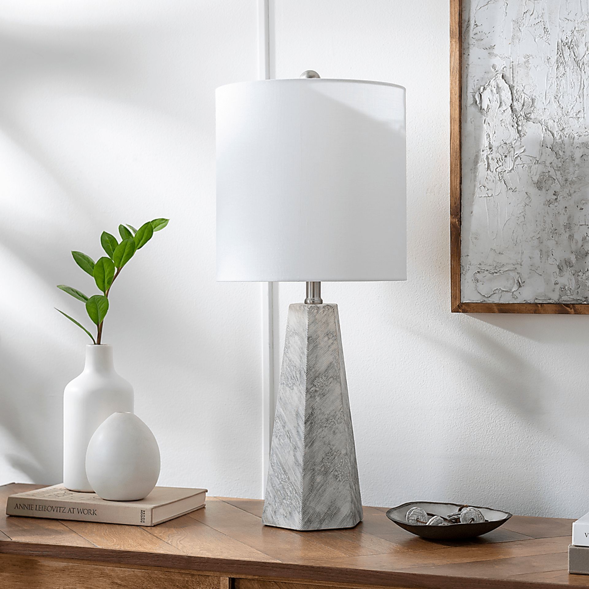 Kahle Land Gray Lamp - Image 2