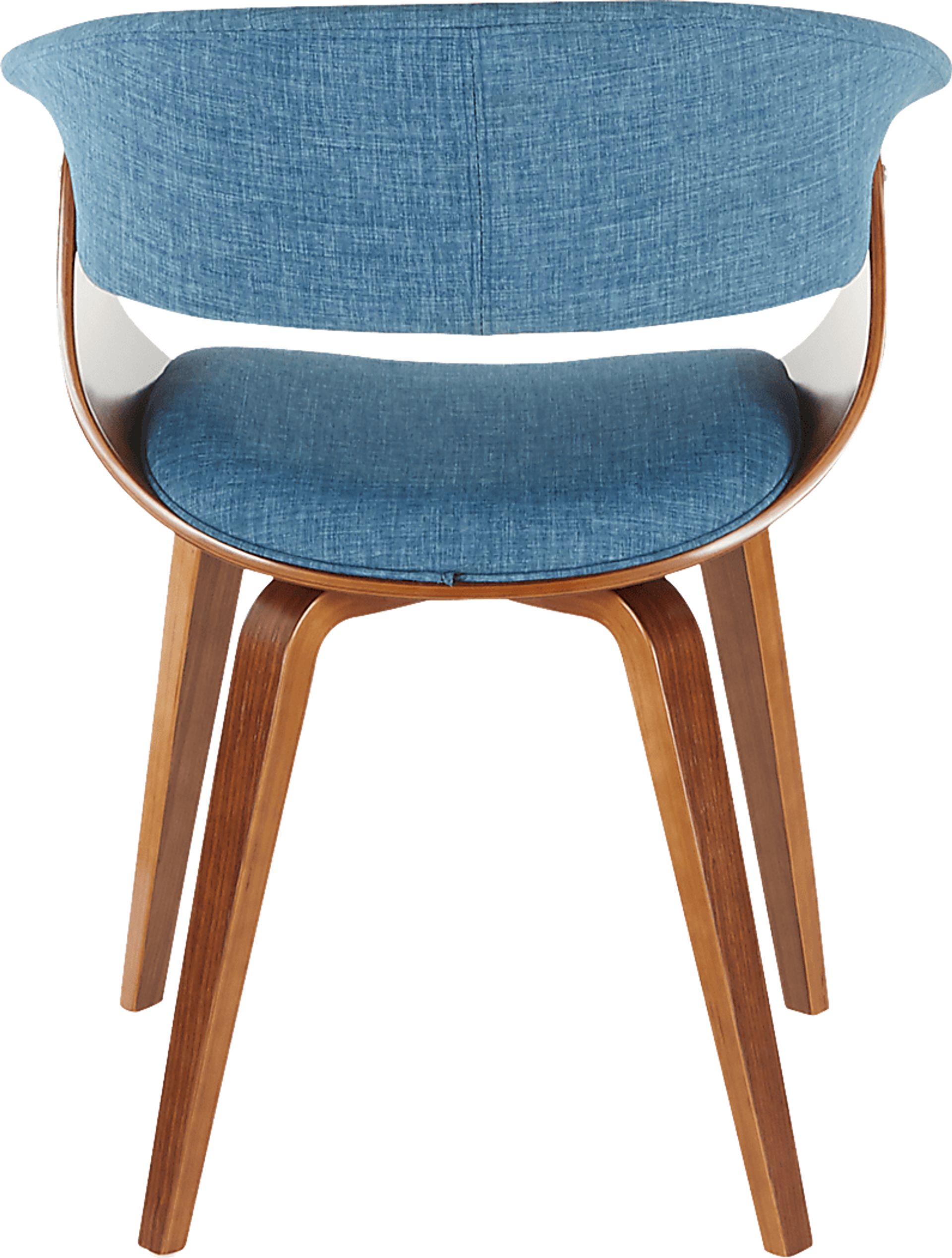 Kahmiel I Blue Arm Chair, Set of 2 - Image 8