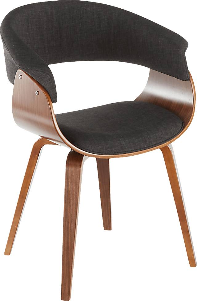 Kahmiel I Charcoal Arm Chair, Set of 2 - Thumbnail - Image 6